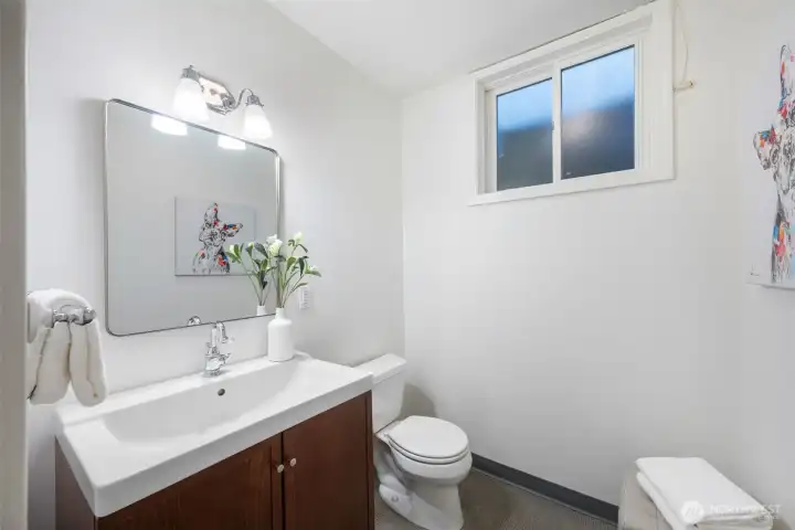 3/4 basement bathroom