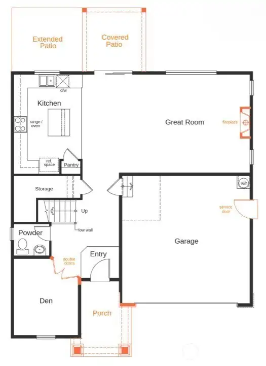 Floor Plan Level 1
