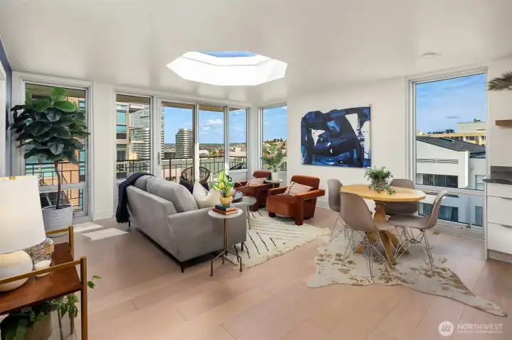 Penthouse living with sweeping views at the Talisman!