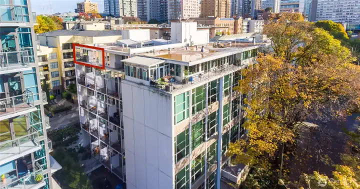 Penthouse living! 5th floor of the Talisman Condominium