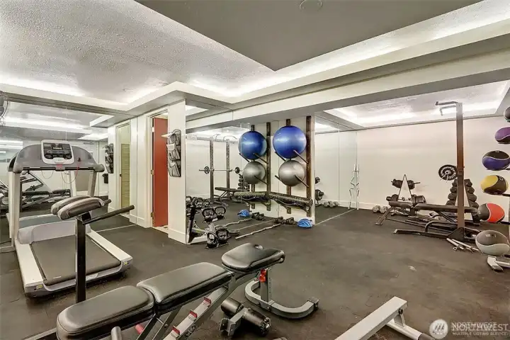 Talisman gym on 1st floor