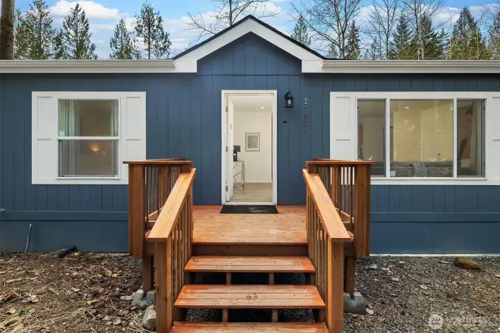 Welcoming Front Entry