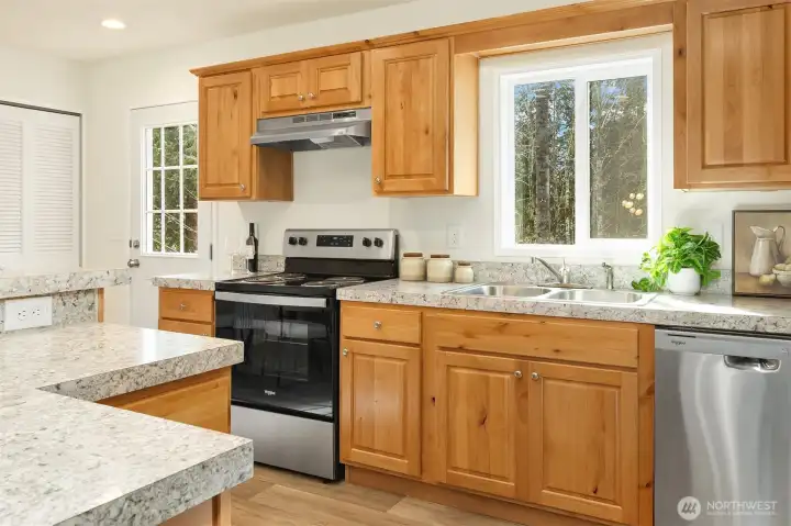 Thoughtful details throughout the kitchen space