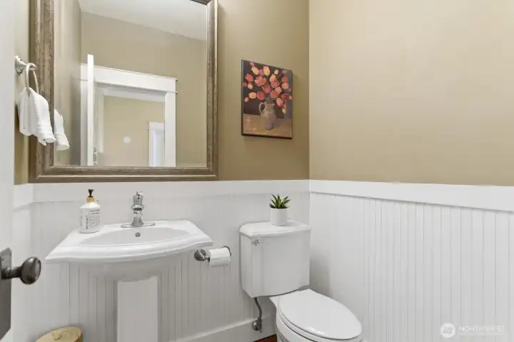 Main-level half bath