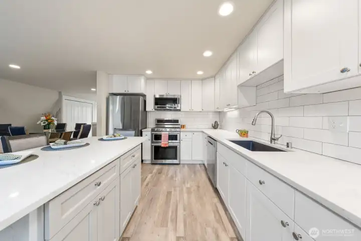 Plenty of counter space!