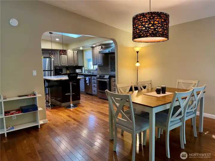 Dining Room and Kitchen
