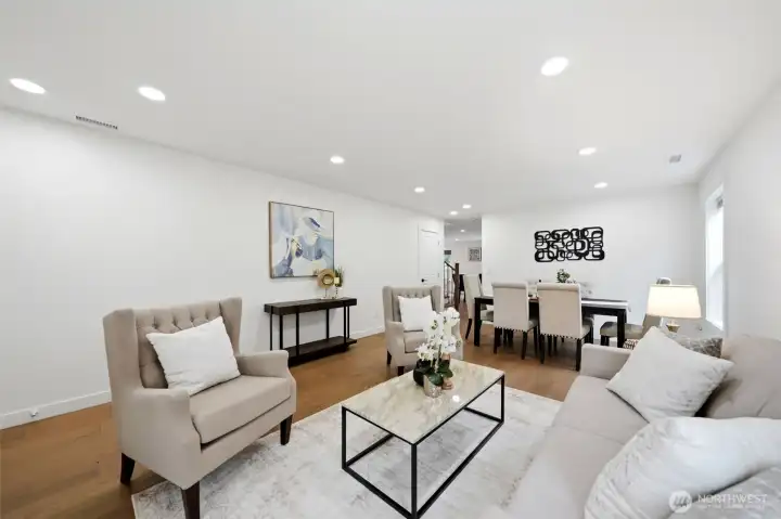 Formal Living and Dining rooms