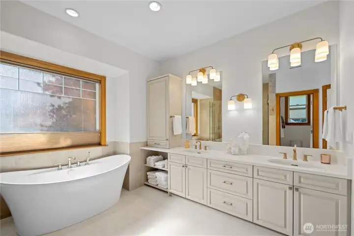 Stratus Quartz Slabs and Soft Touch Cabinetry~
