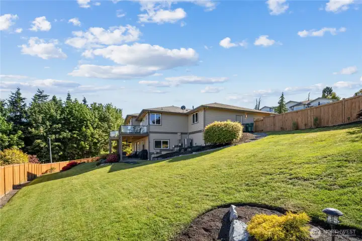 Plumbed w/ Irrigation, Fenced/Gated, and Professional Landscaping~