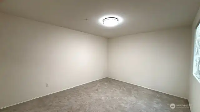 Spacious bedroom-new carpet