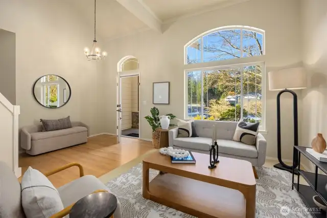 Entry and Formal Living Room