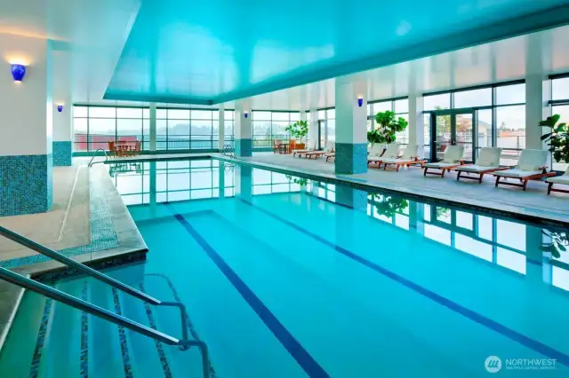 Indoor pool, spa and outdoor terrace  (currently closed for renovation until June 5, 2025).