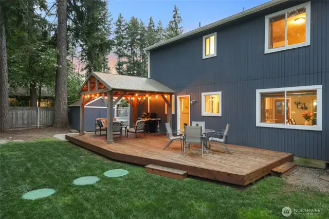Don't forget, its wired for a hot tub!