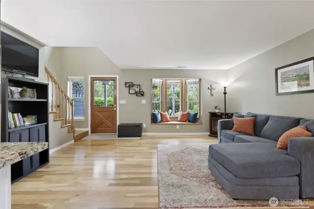 Real hardwood floors!