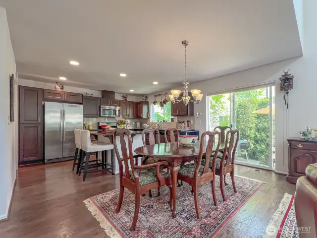 The open floor plan provides a seamless flow and makes every space functional- no wasted space in this beautiful, thoughtfully designed home.