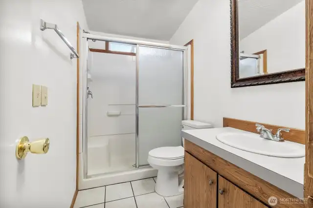 Bathroom in hallway