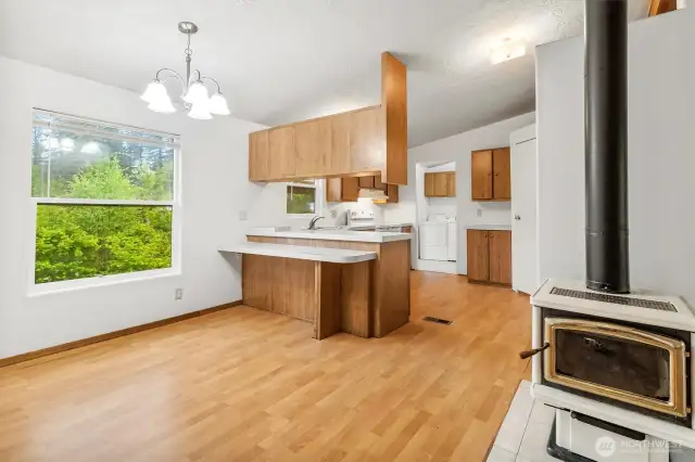 Dining Room and Kitchen