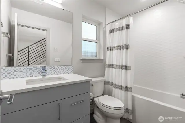 Downstairs full bath