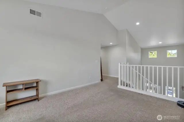 Great loft at the top of the stairs