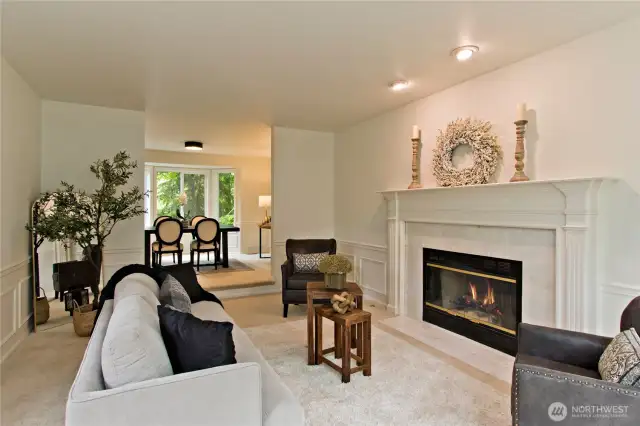 Livingroom and dinning room