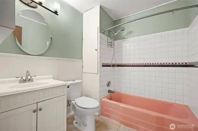 Basement full bath