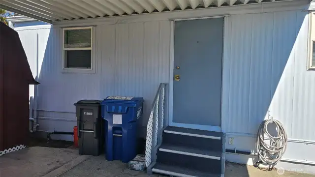 Back Entrance to home