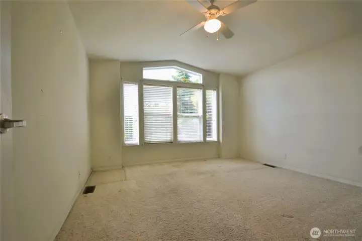 Bedroom with lot of light