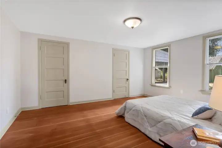 Bedroom 1 Dual closets