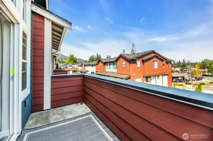 primary bedroom's 3rd floor balcony