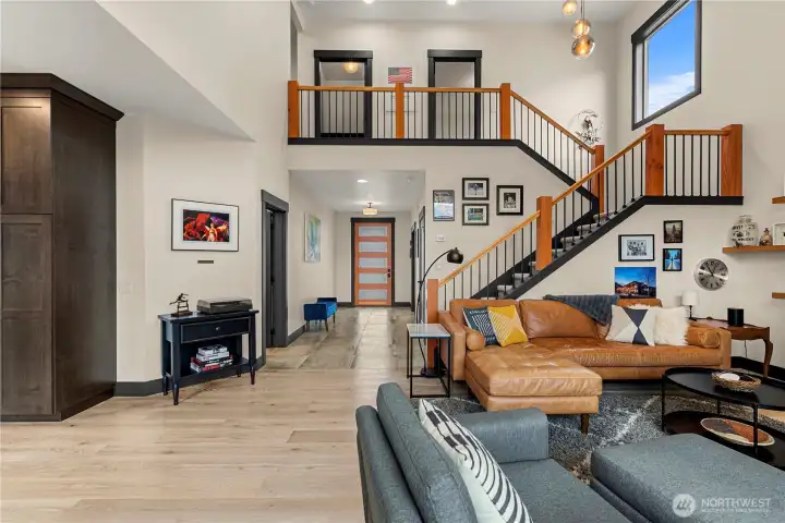 Entrance, Oak Hardwood Floores