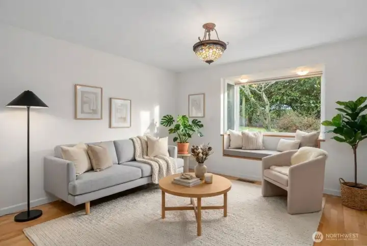 Living Room - Virtually Staged