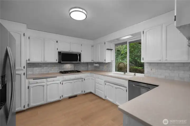 Plenty of Storage and Counter Space