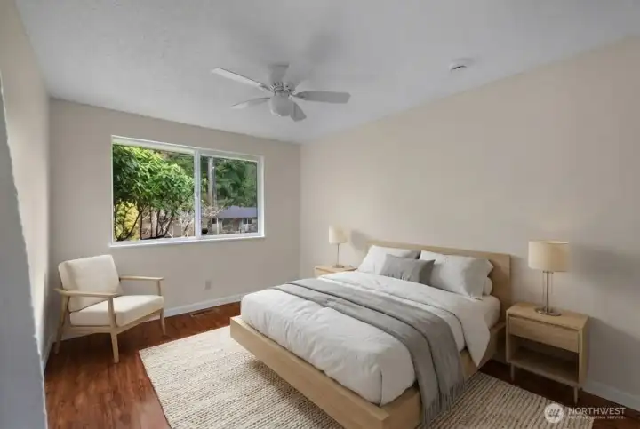 Bedroom 1 - Virtually Staged