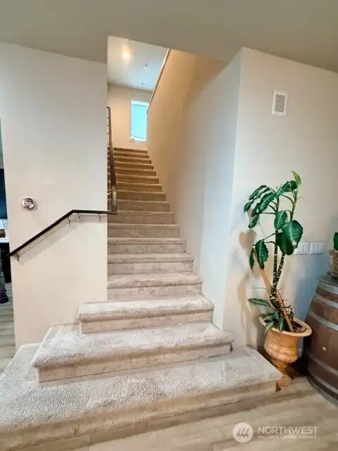 Let's head upstairs!