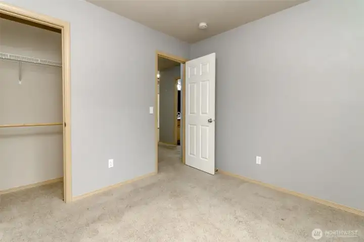 2nd bedroom in backside of home