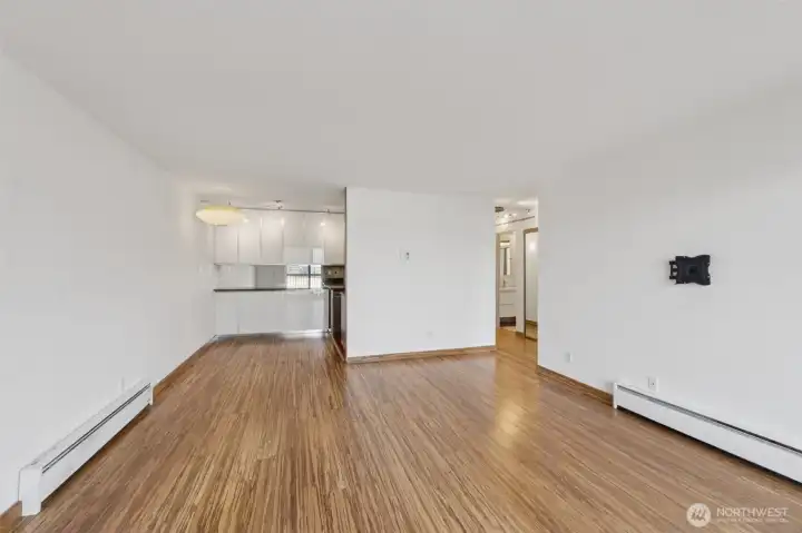 Generous main living space accompanies your new view.