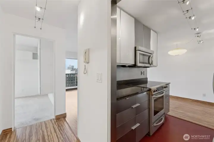 A cooks kitchen awaits with modern amenities.