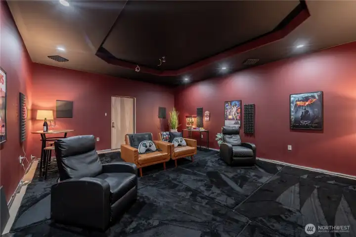 Ready for Speakers/Components/Projector/Accent Lights