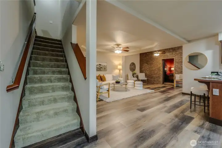 As if that weren't enough... we still have the downstairs!