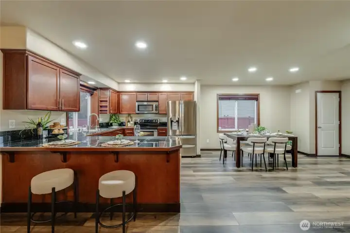 Chat up the Chef at your Breakfast Bar