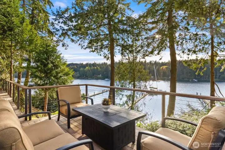 Perfect place to watch maritime activities.