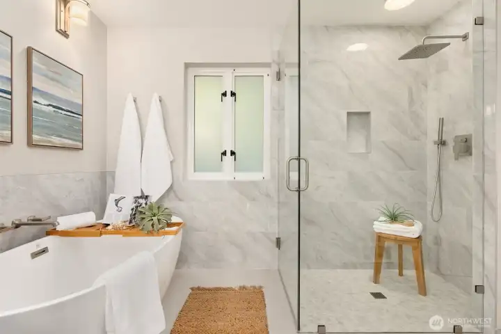 Stunning! Huge walk-in-closet too.