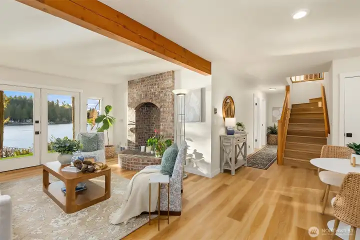 Lower level provides so much versatility!