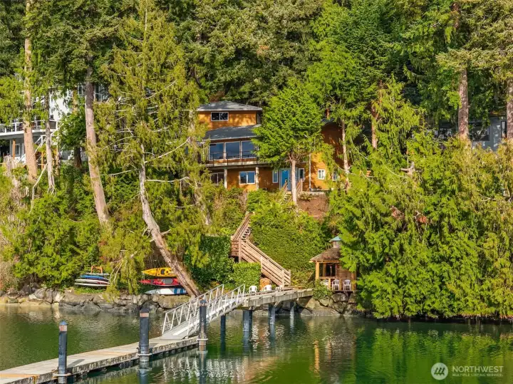 Ultimate waterfront set up.