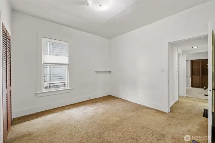 Bedroom ideal for guests, home office, or flex space.