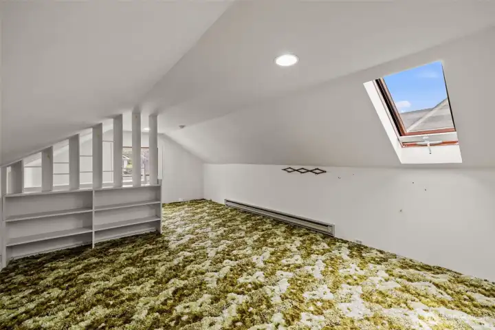 Upper-level bonus space/bedroom.