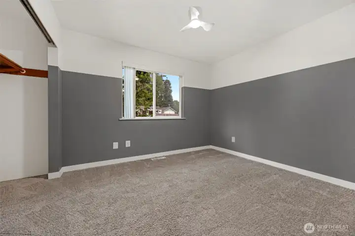 Bedroom #1 with large closet