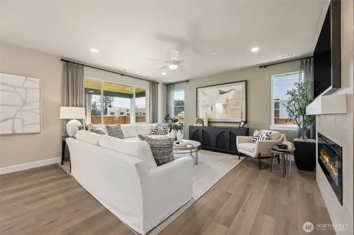 Photos are of a previous model home. Colors and finishes will vary.