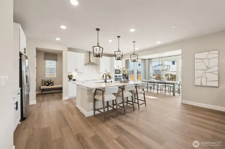 Photos are of a previous model home. Colors and finishes will vary.