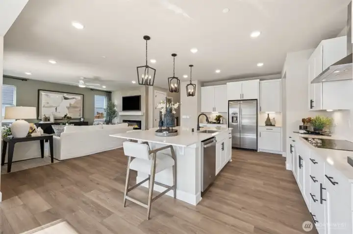 Photos are of a previous model home. Colors and finishes will vary.